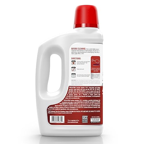 Hoover Oxy Carpet Cleaner Solution, 50 oz., Ocean Breeze Scent, Deep Cleaning Carpet Shampoo Solution, Removes Tough Colored Stains from Carpet and Upholstery, Pair with Hoover Carpet Cleaner Machine by Hoover - Image 2