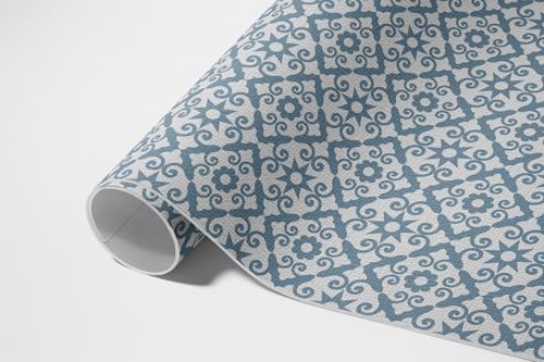 Tapis vinyle imperméable et résistant à la décoloration 140x210 pour terrasse et balcon