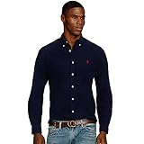 polo ralph lauren hemd slim fit weiß  Ralph Lauren Oxford Shirt Slim Fit (XL, Newport Navy)