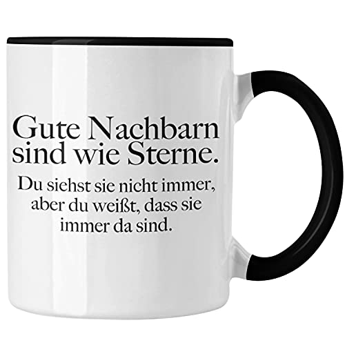 Trendation - Nachbarn Abschied Geschenk Tasse Abschiedsgeschenk Nachbarin Nachbar Bester