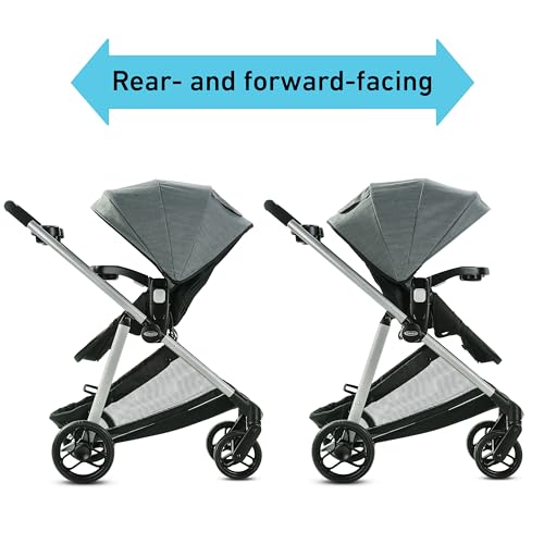 Cochecito Graco Modes Element LX: Silla Reversible y Plegado Fácil
