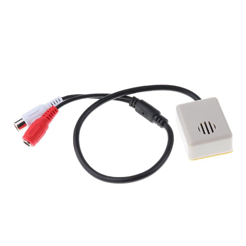 Adjustable CCTV Camera Microphone Audio/Sound Monitor RCA 3.5mm Connector| Consumer Electronics|Home Surveillance|Surveillance Accessories-image-27