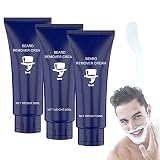 Men Permanent Hair Beard Removal Cream Depilatory Paste Face, Hair Removal Cream Men's Facial Beard