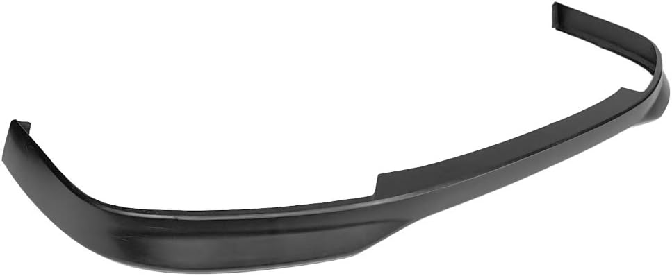 Front Bumper Lip Compatible with 2003-2005 Honda Accord Sedan, 4DR Front Bumper Lip Spoiler Splitter Bodykit Black Valance Chin Lip By IKON MOTORSPORTS 2004
