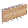 Muur Organisator Sleutelhouder, Muurbevestiging Sleutelhanger Met 5 Haken Muurbevestiging Opbergdoos, voor Kantoor…
