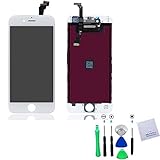 White Touch Screen Digitizer + LCD Assembly For Apple iPhone 6 4.7 A1549 A1586 A1589 with Tools by Group Vertical