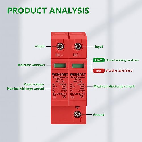 Protection surtensions DC 500V pour sécuriser vos installations solaires