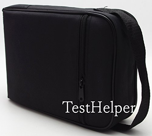 TestHelper KCH20 Big Size Soft Carrying Case Use For Handheld Multimeter,Phase Indicator,Thermometer, Calibrator,Clamp meter,Network,Process Meter, Combo Kit - Thumbnail 4