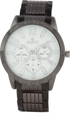 SWISSTYLE Expedition Chronograph Look White dial Analog Watch for men-SS-GR601-WHT-CH (B06XPJCBLN) Amazon Price History, Amazon Price Tracker