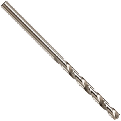 YG-1 D1601 High Speed Steel Split Point Aircraft Extension Drill Bit, Straight Shank, Slow Spiral, 135 Degree, 5/16