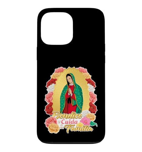 Our Lady Virgen De Guadalupe Saint Virgin Mary Roses Flowers �X�}�z�P�[�X iPhone 13 Pro Max �p