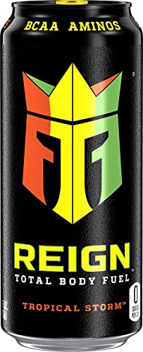 Beeq Energy Drink Total Body Fuel - (Pack Of 24) | 2 Different Flavors : Reignbow Sherbet & Tropical Storm | Fitness & Performance Drink, 16 Fl Oz #TOP1
