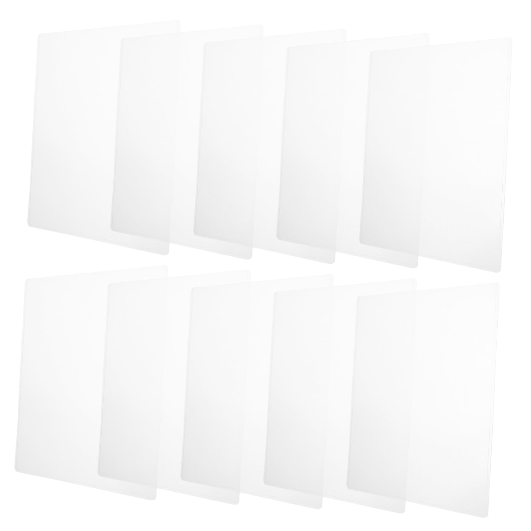 Protezione Rigida Trasparente A4 in Plastica 30 Pezzi per Documenti | Poster, Menu e Album Fotografici, Anti-deformazione, Uso Versatile in Ufficio