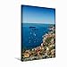 Produktbild Premium Textil-Leinwand 30 x 45 cm Hoch-Format CÔTE DAZUR Villefranche-sur-Mer | Wandbild, HD-Bild auf Keilrahmen, Fertigbild auf hochwertigem Vlies, Leinwanddruck von Melanie Viola