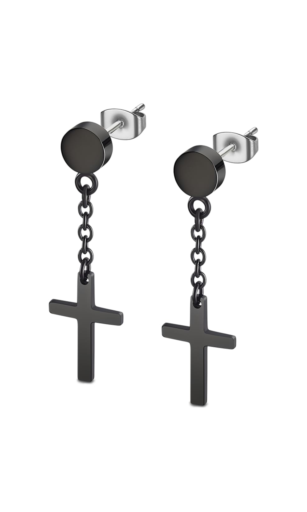 LOTUS STYLE Pendientes modelo LS2175-4/2 de la colección Men's Earrings en acero para caballero