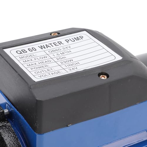 Pompe à eau 24V Zerodis en aluminium de 230W avec sortie 1 pouce