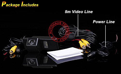 Image of Vehicle Backup Cameras, LED Night Vision Car Rearview Reverse Camera for Nissan Geniss Navara Dualis Citroen C4 C5 Sunny Peugeot 307