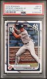 Graded 2024 Topps Bowman George Lombard Jr #BP79 Paper Prospects Rookie RC Baseball Card PSA 10 Gem Mint