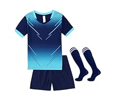 Amazon | [LUCKYLUAN] キッズ サッカーウェア ジャージ 3点