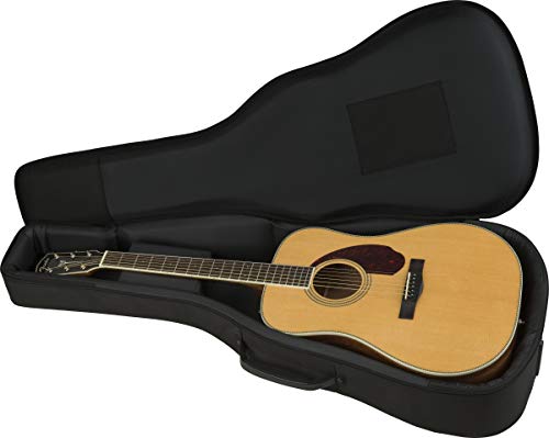 Fender Busker Acoustic Guitar Gigcase, Dreadnought, Black #TOP4