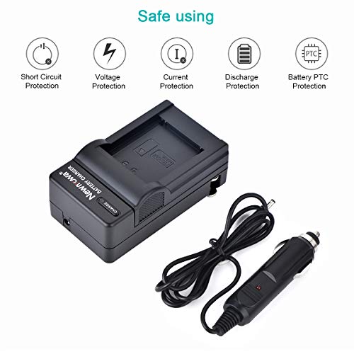 Newmowa Nb-11L/Nb-11Lh Replacement Battery (2-Pack) And Charger Kit For Canon Nb-11L/Nb-11Lh And Canon Powershot A2300 Is, A2400 Is, A2500, A2600, A3400 Is, A3500 Is, A4000 Is, Elph 110 Hs,Elph 115 Hs #TOP3