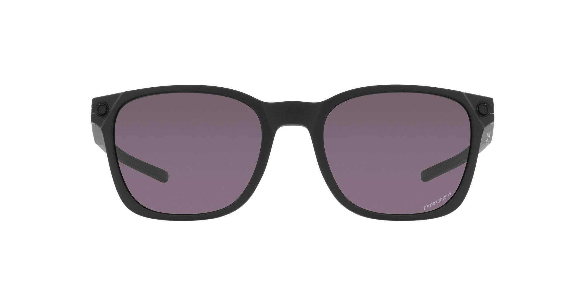 Oakley Sunglasses for Men - OO9018 Ojector Square Sunglasses PRIZM Lenses - Matte Black/PRIZM Grey - Size 55