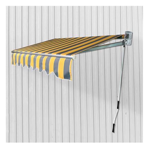 Toldo retráctil para porche y patio trasero ideal para crear sombra en reuniones familiares