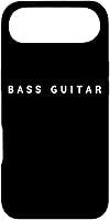 Vista 27 de Bass Guitar Players Contemporary Font / Musical Instrument Case for iPhone 16