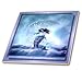 3dRose The Mermaid and The Moon - Ceramic Tile, 6