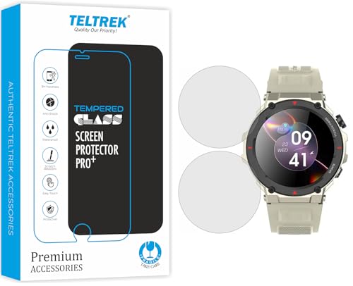 Image of Screen Protector Compatible With Fastrack Xtreme Pro Smartwatch, Full Hydrogel TPU Screen Guard not a Tempered Glass (Pack of 2)