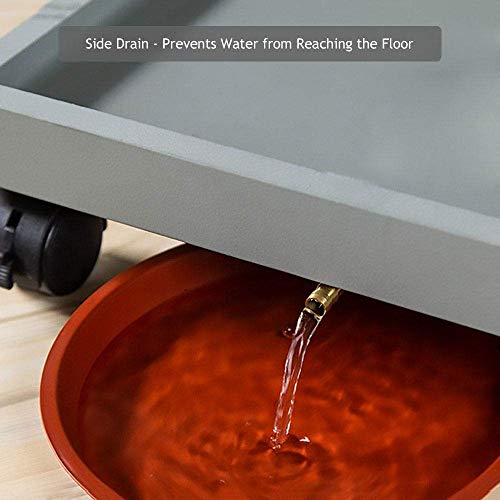 Support de pot de fleurs robuste pour déplacer facilement les grands pots 42cm - 5
