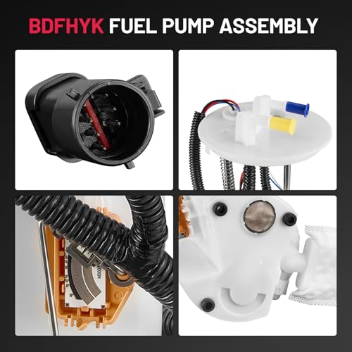 Image of BDFHYK Electric Fuel Pump Module Assembly E2248M Compatible with Ford Windstar 1999 2000 3.0L 3.8L V6 Replace 67219, 67282, FG0971, P74952M, MU2034, XF2Z9H307BA, XF2Z9H307BB