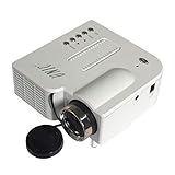 proyector uc28-pb UC28 + Mini proyector LED 200 lúmenes Resolución 320x240 Multimedia proyector de vídeo, Distancia de proyección: 1-3.5m (Negro) LFQ