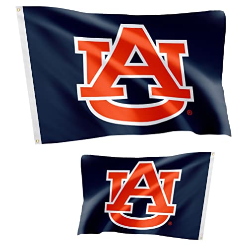 Desert Cactus Auburn University Flag 3x5 Ft (Double Sided - Flag 1)