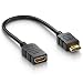Produktbild deleyCON HDMI Verlängerung Kurz - TV Stick Adapter Kabel Verlängerung - Stecker auf Buchse 4K UHD