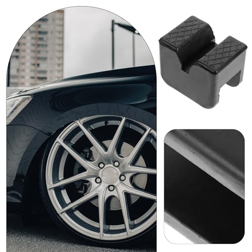 Coussinets de cric robustes Zerodeko en caoutchouc noir pour support durable - 3