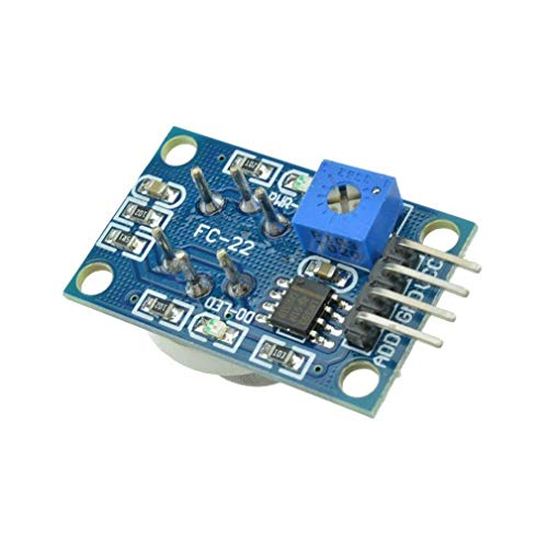 Image of Robocraze MQ135 MQ-135 Air Quality Sensor Hazardous Gas Detection Module for Boards Compatible with Arduino AVR | Internet of Things Project IOT Science Project (Pack of 1)
