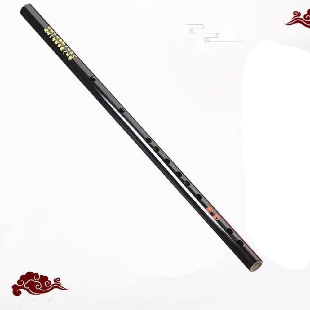 Wei Wuxian Flûte en bambou de style ancien pour cosplay Chen Qing pour débutant (flûte, 50 cm)