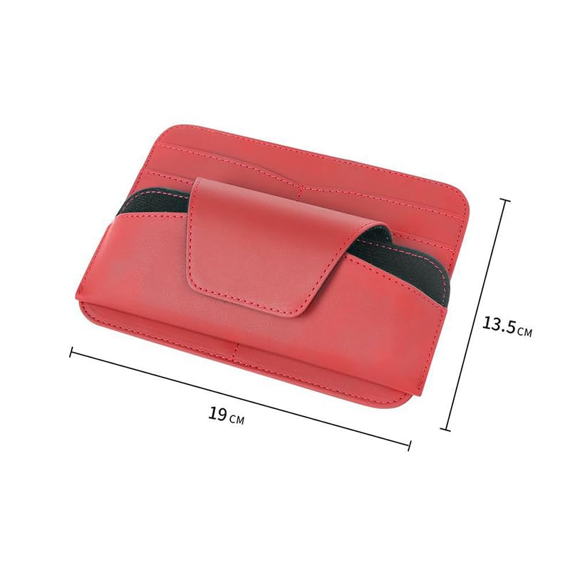 Sunglasses Holder For Car,Car Glasses Holder Visor Sunglasses Holder For Car With Logo Compatible With Peugeot 107 207 407 408 206 306 307 308 406 806 3008 4008,Clip-on Sunglasses Holder Black - View #6