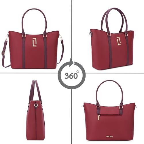 Image of Lavie Luxe Haiden Large Tote Bag for Women | Tote Bag for Work | Ladies purse | Stylish Shoulder Bag | Gift for Women