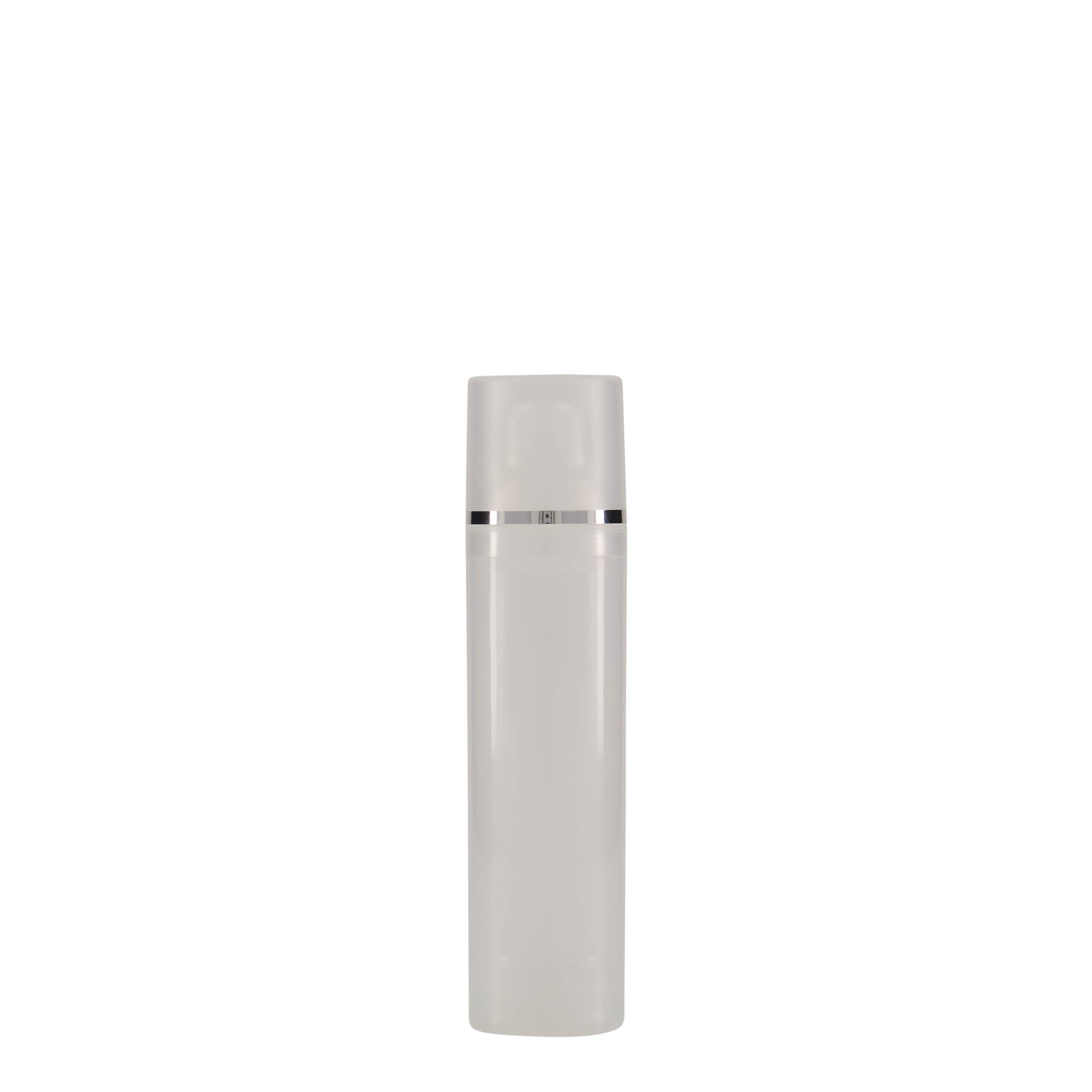 Dozownik Airless Mezzo 75 ml z tworzywa sztucznego PP w zestawie 24 szt. do kremów i delikatnych formuł