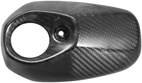 Motorcycle Exhaust Pipe Tail Hood Carbon Fiber Exhaust Muffler Cover-Boom for Yamaha XMAX 2023