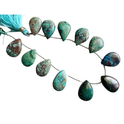 Perles chrysocolle naturelles de qualité pour éviter les pierres ternes