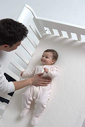 Bundle Of Dreams Classic 2-Stage Crib & Toddler Bed Mattress, 100% Breathable, Organic Cotton Cover, Edge Support, Hypoallergenic, Eco-Friendly #TOP1