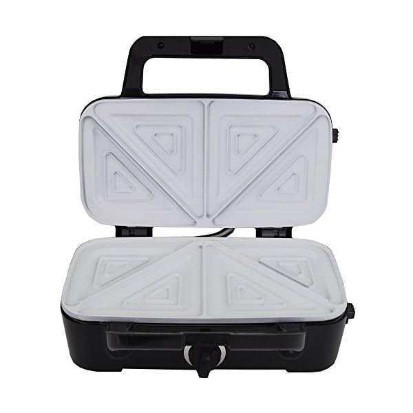 Syntrox Germany 3 in 1 Keramik Multi Sandwichmaker + Waffeleisen + Kontaktgrill mit 3 Wechselplatten – Bild 8