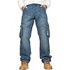 BRAND KRUZE Heren Designer Combat Broek Casual Cargo Jeans Werkbroek Alle Taille Maten
