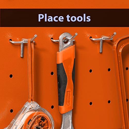 5-Drawer Rolling Tool Chest, Tool Cabinet Garage 2 In 1 High Capacity Detachable,Tool Box Portable With Wheels And Lock,Top Chest For Warehouse Garage Repair Shop (Orange) #TOP5