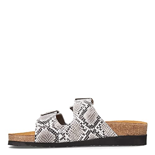 Image of NAOT Footwear Santa Barbara Women's Slide with Cork Footbed and Arch Comfort and Support - Slip On- Lightweight and Perfect for Travel