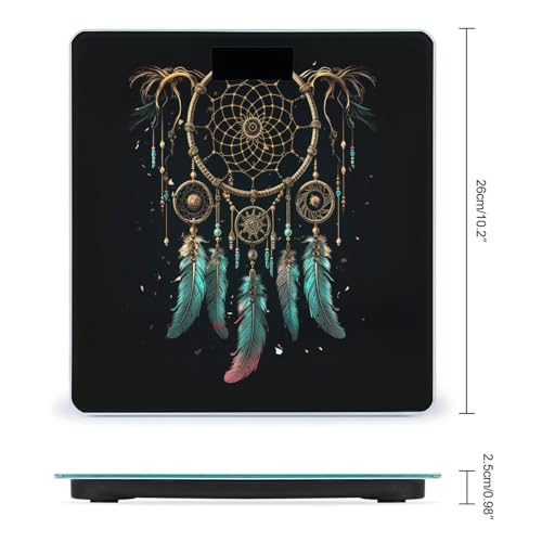 Báscula digital de baño Dark Dream Catcher hasta 400 lb miniatura 2