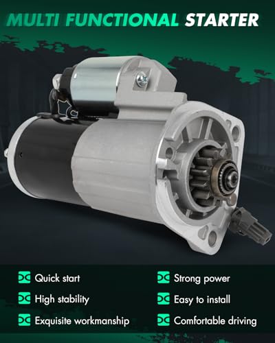 Image of SCITOO Starter Motor fit for Nissan for Rogue 2.5L 2008-2013,for Nissan for Rogue Select 2.5L 2014-2015,for Nissan for Sentra 2.5L 2007-2012 Replacement Starter 19061